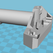 dagoma coil holder tool spool-rest die ultimative disco 3d print model - Mito3D