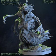 dagon rpg creature kraken monster boardgame tabletop cthulhu lovecraft dnd leviathan seamonster dungeon mini minature 3d print model - Mito3D