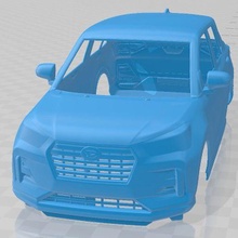 daihatsu rocky 2019 printable body car game slot scalextric tamiya rc miniz hobby micro 3d print model - Mito3D
