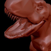 dinosaure 3d print model - Mito3D