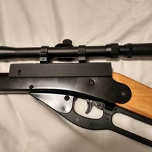 daisy buck 105 dovetail scope rail gadget bb gun 3d print model - Mito3D