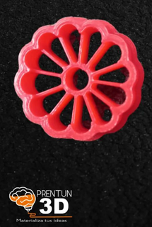 margherita fiore taglierina biscotto frese rosa foca forno francobollo tulipano 3d print model - Mito3D