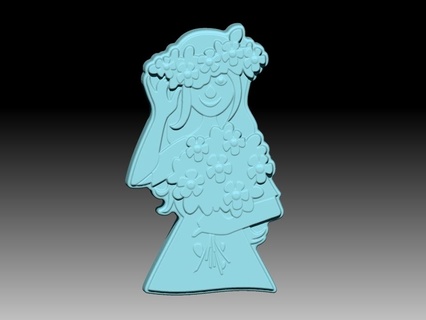 margarita sólido champú molde jabón bomba bombas baño bañera prensa flor primavera niña Clásico 3d print model - Mito3D