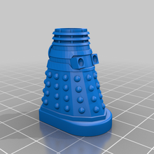 dalek mark 1 invasion body game daleks doctor doctorwho skaro toy 3d print model - Mito3D