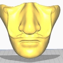 dali maskesi kağıt ev gadget maske 3d print model - Mito3D