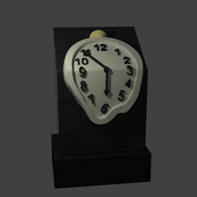 dali montre divers sauveur de l'horloge horloge fondue art la persistance mémoire blender ender 3d print model - Mito3D