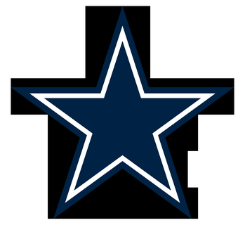 Dallas Cowboys Logo verschiedene Fußball nfl Sport verrückt Super Schüssel 3d print model - Mito3D