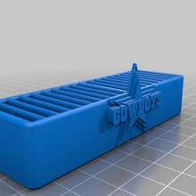 Dallas Kovboylar sd kart Kulp destek 3d print model - Mito3D