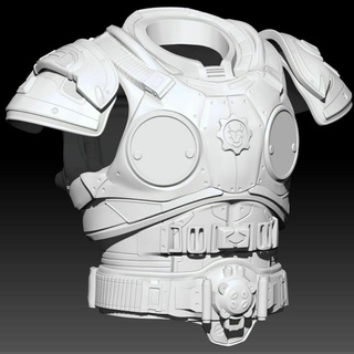 damon baird armour armor cosplay gearsofwar lifesize prop replica game deltasquad 3d print model - Mito3D