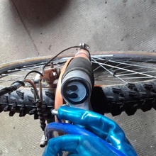 amortecimento plugues Estrela guerras bicicleta garfo gadget boné montanha rebelde 3d print model - Mito3D