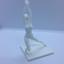 dansçı sanat hareketi kadın vücut çalışma duruş postural heykel dans 3d print model - Mito3D