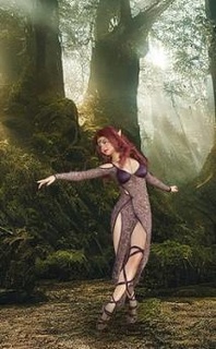 ballerino foresta legna elfo elfi danza lama 3d print model - Mito3D