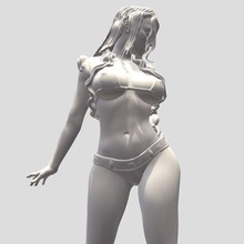 dansçı Kadın minyatür Sanat kadın şekil vücut bacaklar kız heykelcik güzellik Şirin insan karakter topuklu 3d print model - Mito3D