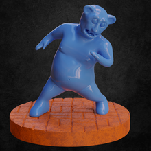 dancing fat gummy bear carlos toy weird cool animal human art conceptual funny 3d print model - Mito3D