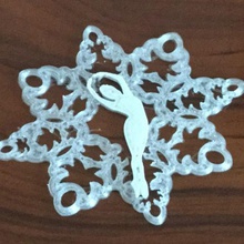dancing snowflakes home 3d print model - Mito3D