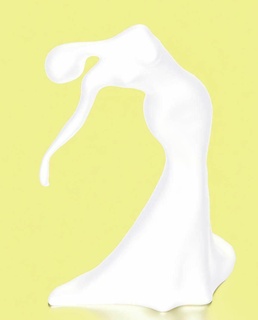 dansant femme statue art minimaliste 3d print model - Mito3D
