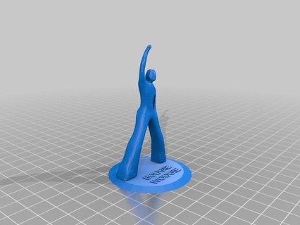 dans Sanat 3d boogie woogie heykeller büstler 3d print model - Mito3D