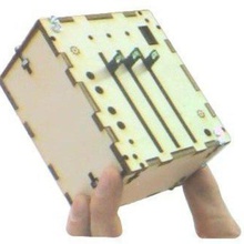 Gefahr-Schild-box arduino verschiedene dingfabrik Gefahr-Schild Fall Unterstützung lot laser box 3d print model - Mito3D