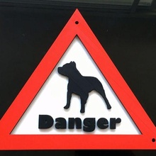pericoloso cane 3d print model - Mito3D
