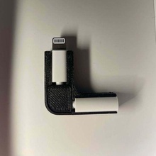 colgar dongle Moda cable acortar iphone accesorios 3d print model - Mito3D