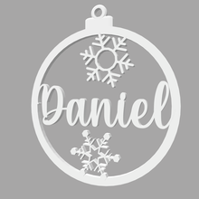 Daniel bola natal ornamento decora Natal árvore festa presente 3d print model - Mito3D