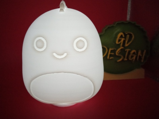 danny dinozor squishmallow süs masaüstü tealight ev okuma ışık parti gece lambası ofis çocuklar oda sanat dekor adam mağara noel 3d print model - Mito3D