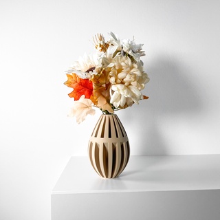 danza vaso moderno unico casa arredamento essiccato conservato fiore preparativi stl file giardino interno fiori impianti vasi 3d print model - Mito3D