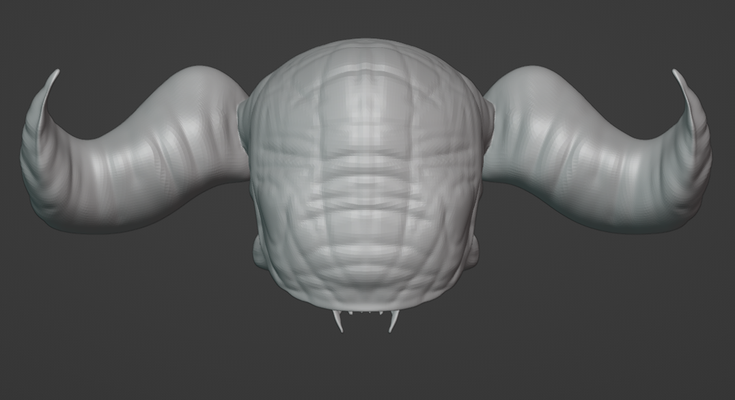 danzig skull mask 3d print model - Mito3D