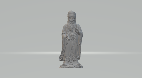 daode tianzun 3d print model buddha sculpture statue meditation buddhism printable deity god religion yin guanyin zbrush dragon abstract scripts modelling miniatures figurines 3d print model - Mito3D