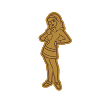 daphne scooby doo cookie cutter 3d print model - Mito3D
