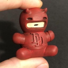 daredevil tiny key chain option marvel toy 3d print model - Mito3D