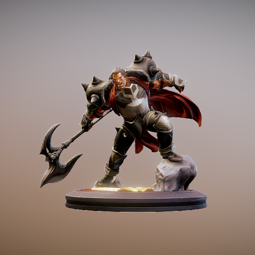 darius - league legends lol 3D print model - Mito3D