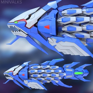 dariusburst - iron fossil 40 cm Art darius belsar taito starship spaceship robot fish king 3d print model - Mito3D