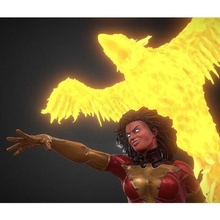 dark phoenix Sanat karanlık Anka kuşu Marvell Süper kahraman 3d print model - Mito3D