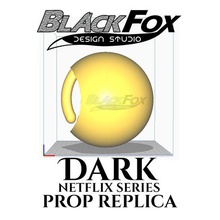 oscuro linterna de netflix gadget la lámpara cosplay prop props réplica blackfox 3d print model - Mito3D