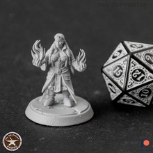 dark iron dwarf priestess fire 3d print model - Mito3D