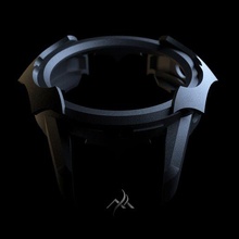 dark knight - smartwatch cover fashion honor magic watch case design arkham batman dc comics bat 3d print model - Mito3D
