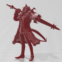 dark knight au ra male final fantasy xiv toy 3d print model - Mito3D