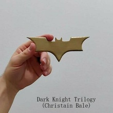 oscuro Caballero batarang batman juguete monitor pared colgando superhéroe dc batwoman Robin arma historietas 3d print model - Mito3D