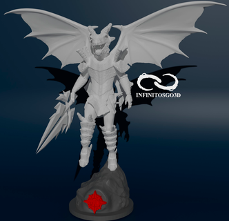 dark knight mu online 3d print model - Mito3D