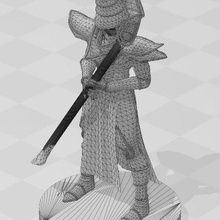 sombre magicien yugioh donjon dé monstres ddm dit 3d print model - Mito3D