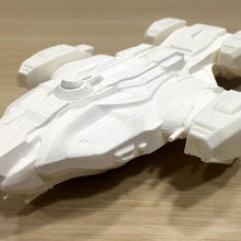 dark matter raza game vehicles 3d print model - Mito3D