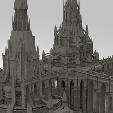 dark queens palace bridges 3d print model - Mito3D