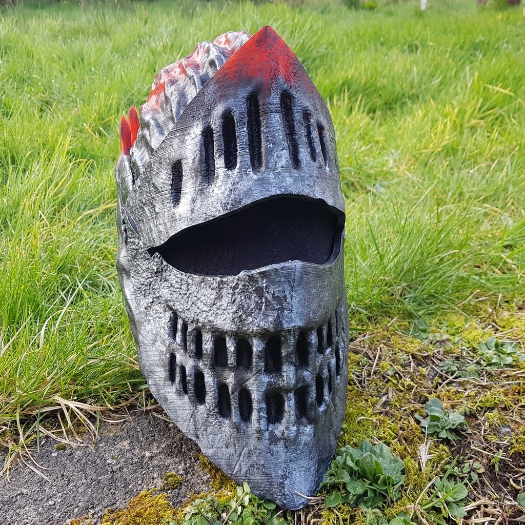 oscuro almas 3 fuego enlace timón juego oscuras darksouls3 casco oddworks apuntalar accesorios cosplay disfraz 3D print model - Mito3D