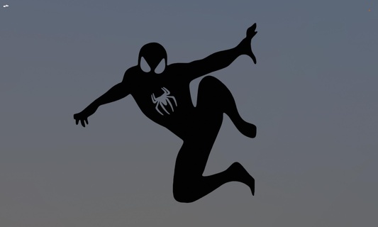 dark spider man 3d print model - Mito3D