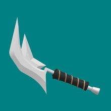 dark vane game knight online item dagger 3d print model - Mito3D