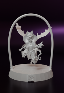 dark willow dota 2 collecting game characters 3d print model - Mito3D