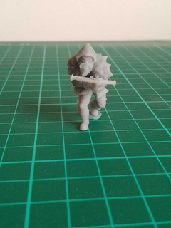 Sombrio bosques caçador dnd masmorras Dragões fantasia negra mini miniatura livre 3d print model - Mito3D