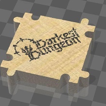darkest dungeon 2 linkable stone base 3d print model - Mito3D