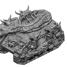 prédicateur sombre réservoir 28mm Jeu Taille rhinocéros chaos mortuaire prédateur 3d print model - Mito3D